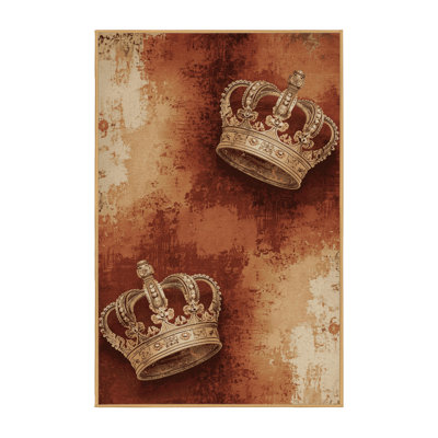 Tapis brun moelleux moelleux et moderne au look rétro rustique - reliure brun clair