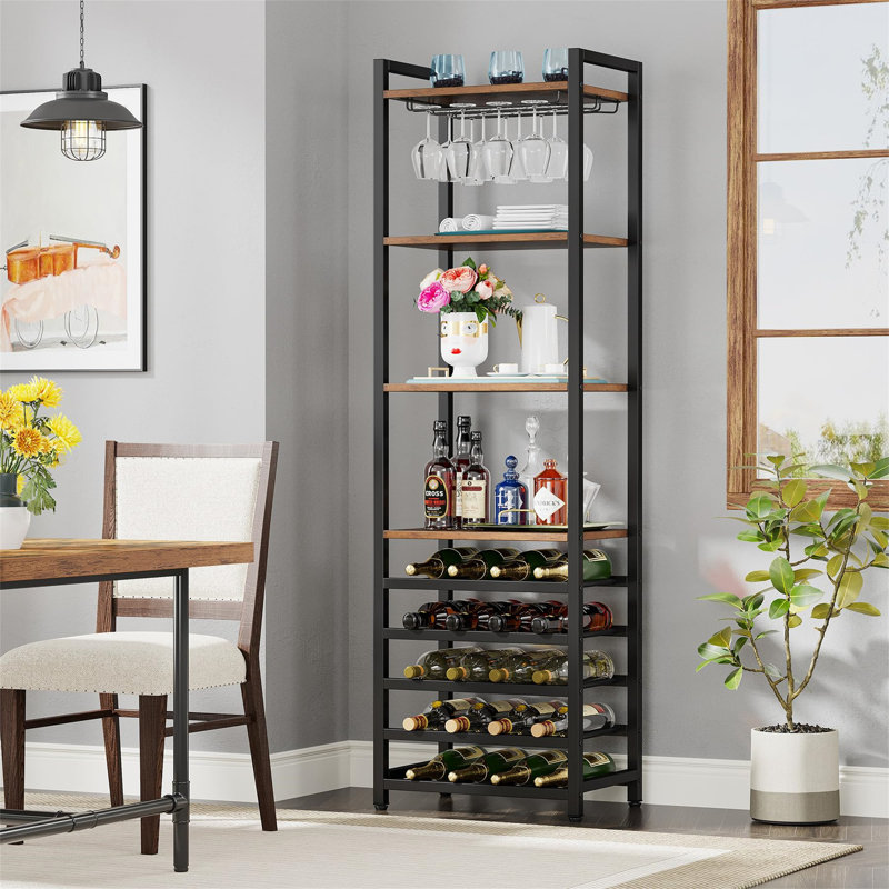 Ariano Wine Bottle & Glass Rack