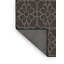 Tapis à motif floral brun-1612985622