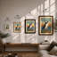 Puffin At Rest Japandi - Print-1210499009-1210499018