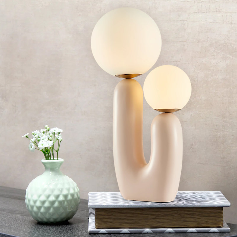 Jamila LED Ceiling Light, Pink