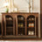European style creative storage shoe cabinet