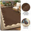 Tapis d'extérieur 8 x 10 festonné imperméable pour terrasse de camping / caravane-130467191-130467189