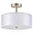 3-Light Semi-Flush Mount Light-1391360808