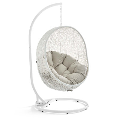 Balancelle d'extérieur avec support Modway Hide