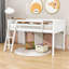 Lit mezzanine à panneau simple Jamicka par Harriet Bee-175993966