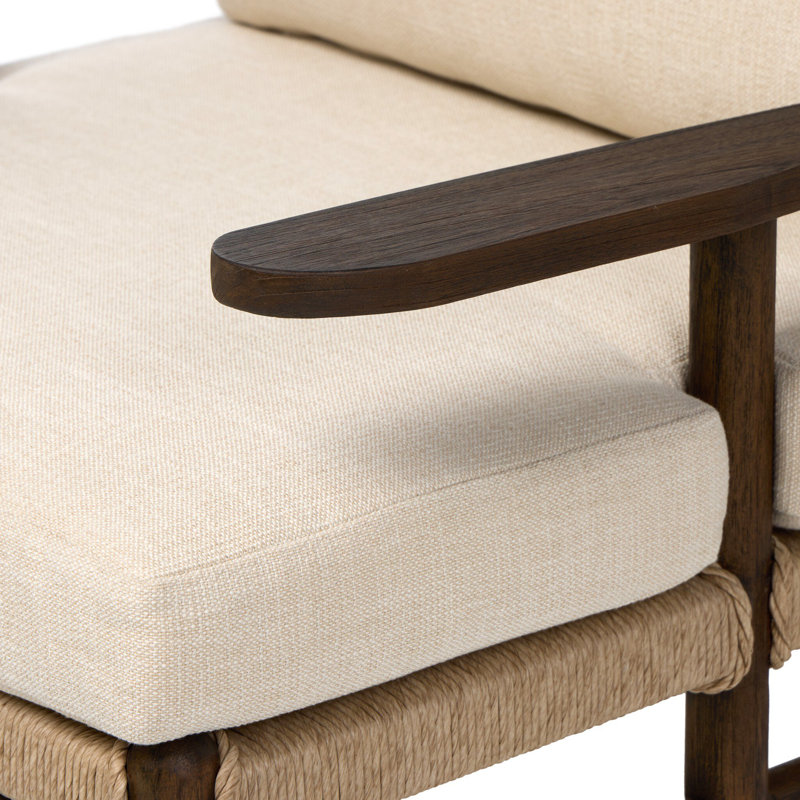 Herrin Outdoor Teak Lounge Chair