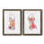 Papier, cadre noyer
