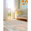 Tapis brun / bleu clair / beige-1451550355