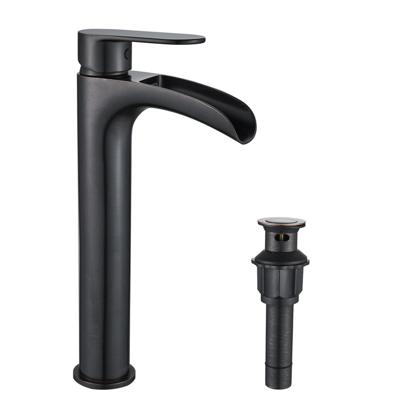 Waterfall Tap with Waste, Oil Rubbed Bronze