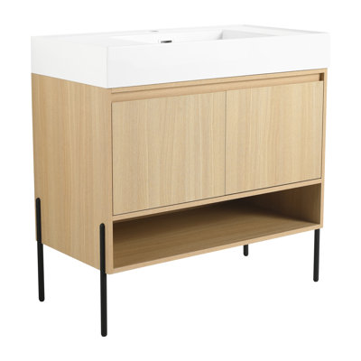 Meuble-lavabo simple 36 po avec résine Allen