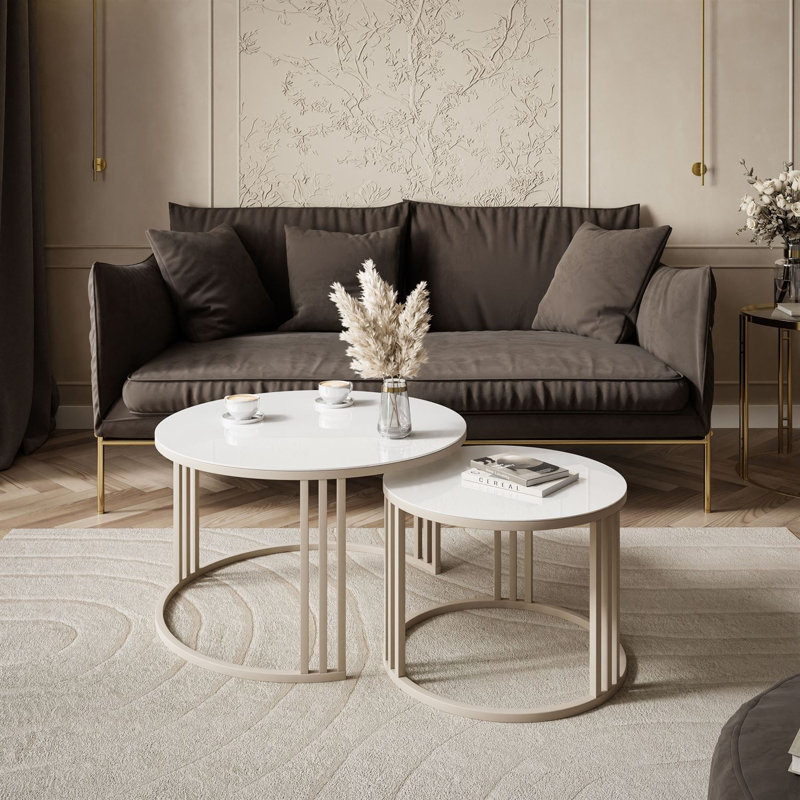 Frame Coffee Table, White