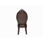 Ensemble de 2 chaises d'appoint Versailles au fini cerisier