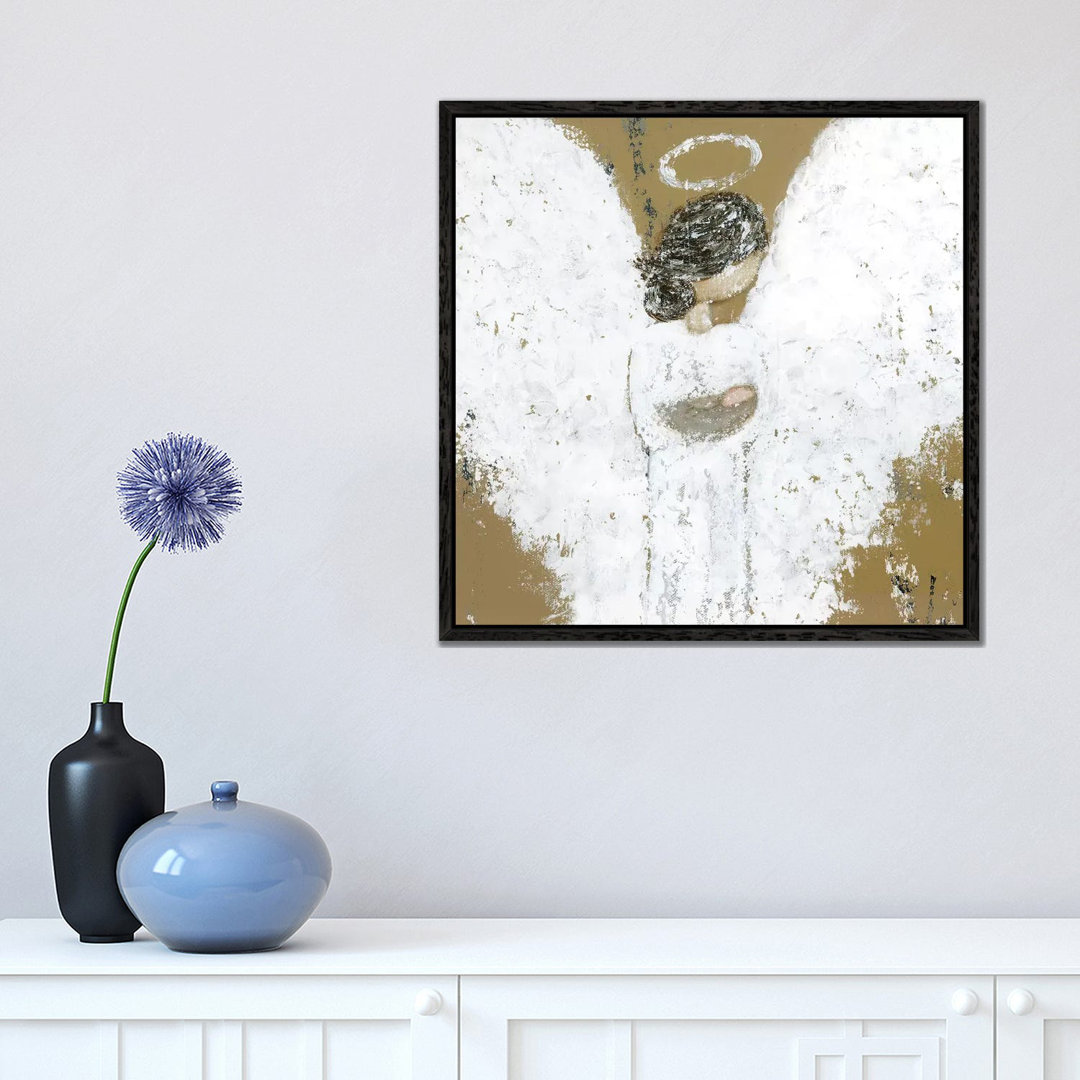 Heavenly Baby Angel by Ashley Bradley - Painting on Canvas