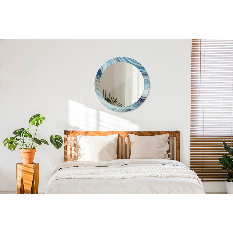 Huldar Glass Flat Wall Mirror