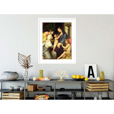 The Holy Family by Raphael -Framed Giclee Print