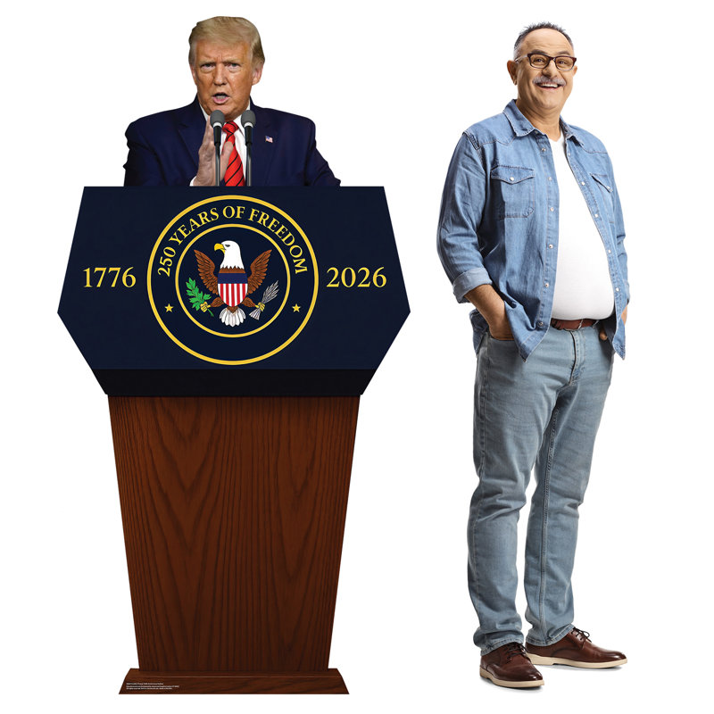 Podium du président Trump 250th Anniversary