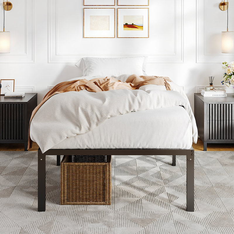 18.3'' Metal Bed Frame, Twin