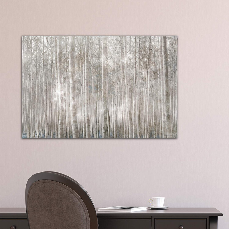 Birch Trees by Bluebird Barn - Wrapped Canvas Print, 101.6 cm H x 66.04 cm W x 1.91 cm D