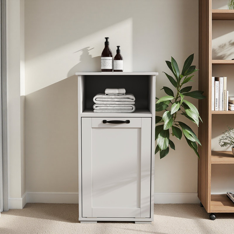 Armoire de buanderie avec 1 sac doublure amovible
