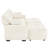 Ergonomic Two-Seater Sofa Sectional Sofa with 2 Ottomans-67943350
