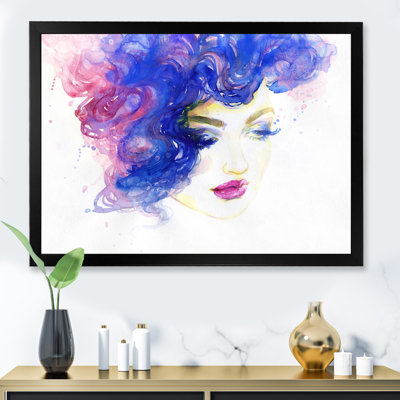 Portrait of a Stylish Mannequin VI - Art mural sur toile Glam