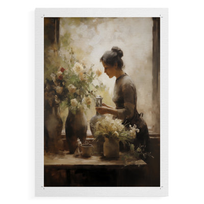 WOMEN Series CDXV - reproduction sur toile de qualité supérieure seulement - NON-CADRE - prête à être accrochée