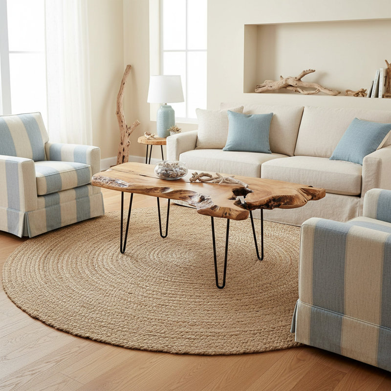 Harborough Solid Wood Top Coffee Table