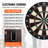 Dartboard and Cabinet Set Complete with All Accessories Easy Assembly