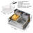 Commercial Deep Fryer, Dual Tank 3000W Electric Countertop Fryer with Basket, 2 x 9.1Qt/8.6L Double Stainless Steel Oil Fryer, Featuring Temp Control & Overheat Protection