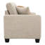 Causeuse Ralph Chenille avec coussins décoratifs - beige-1442909419