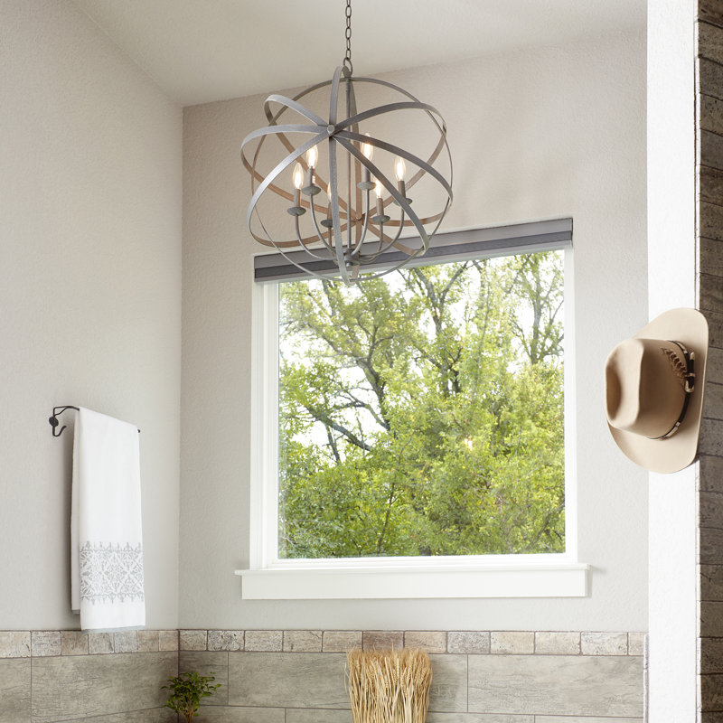 Brylan 6 - Light Pendant, Zinc