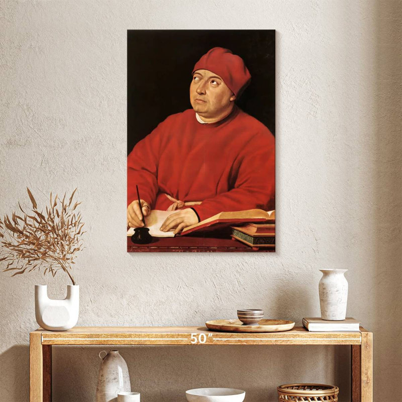 Portrait de Tommasso Inghirami, H 36 po x l 24 po