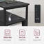 Annemiek 60cm W Metal Bedside Table-713899577