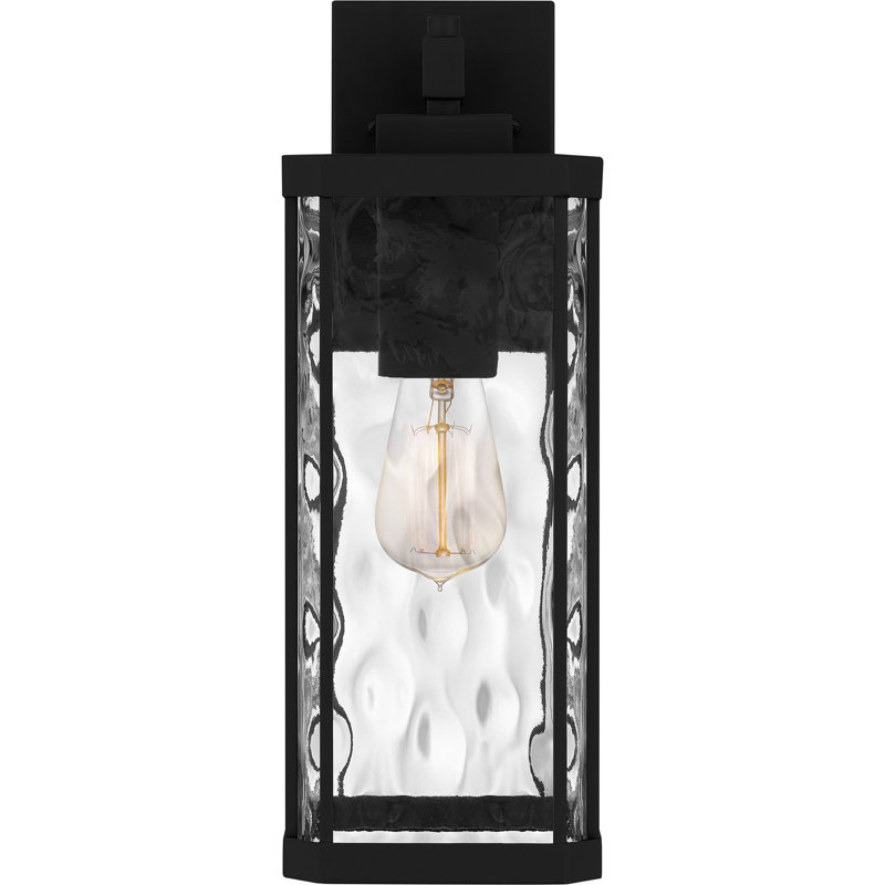 Steel Wall Light, 16.75" H x 6" W x 7.5" D