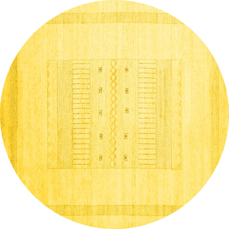 Heimtraud Performance Oriental Indoor Rug, Round 5'