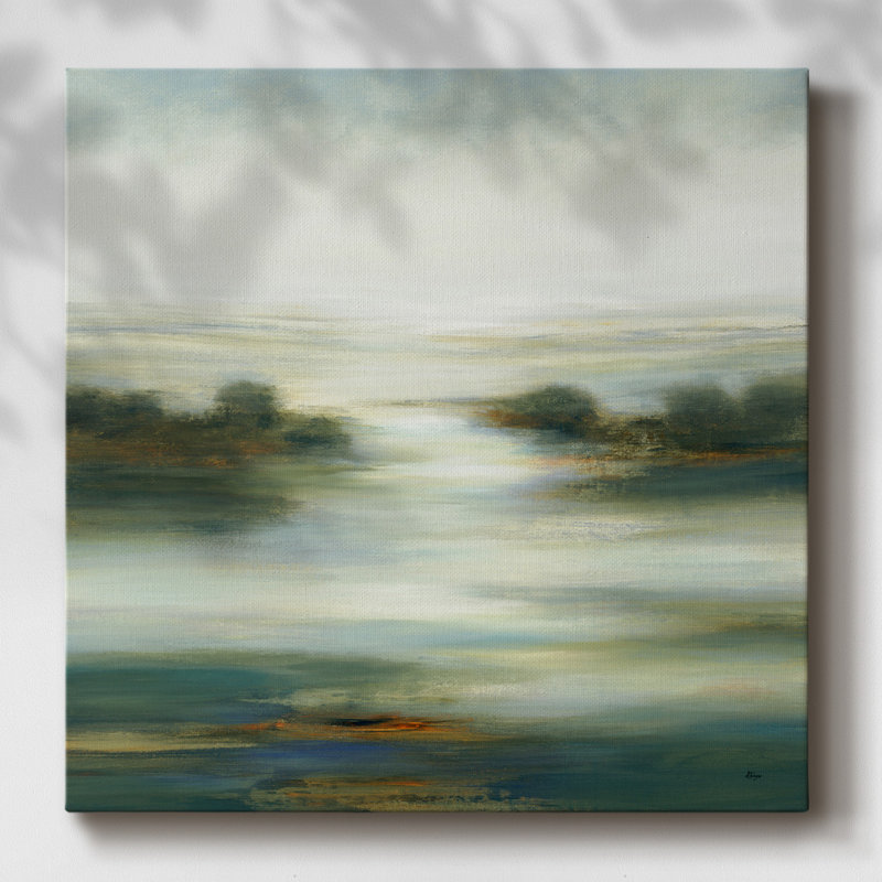 " Peaceful Scape ", 16" H x 16" W x 1.5" D