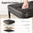 Borough 24'' Dark Taupe Modern Kitchen Counter Stool with Upholstered Faux Leather & Footrest-115273438-72244468-55602656