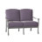 Casa 53.25'' Wide Aluminum Loveseat with Cushions-87144758-26092570