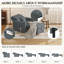 Chaise d'appoint rembourrée Heckman-692230999