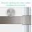 5660"W X 76"H Sliding Shower Door, Frameless Glass Shower Door With Brushed Nickel Hardware, Towel Bar And Handle,Drop Shipping Available-124947463