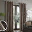 Faux Suade Eyelet Curtains-50842074-97700038