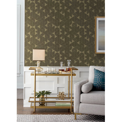 Fairbank Linen Geometric Wallpaper