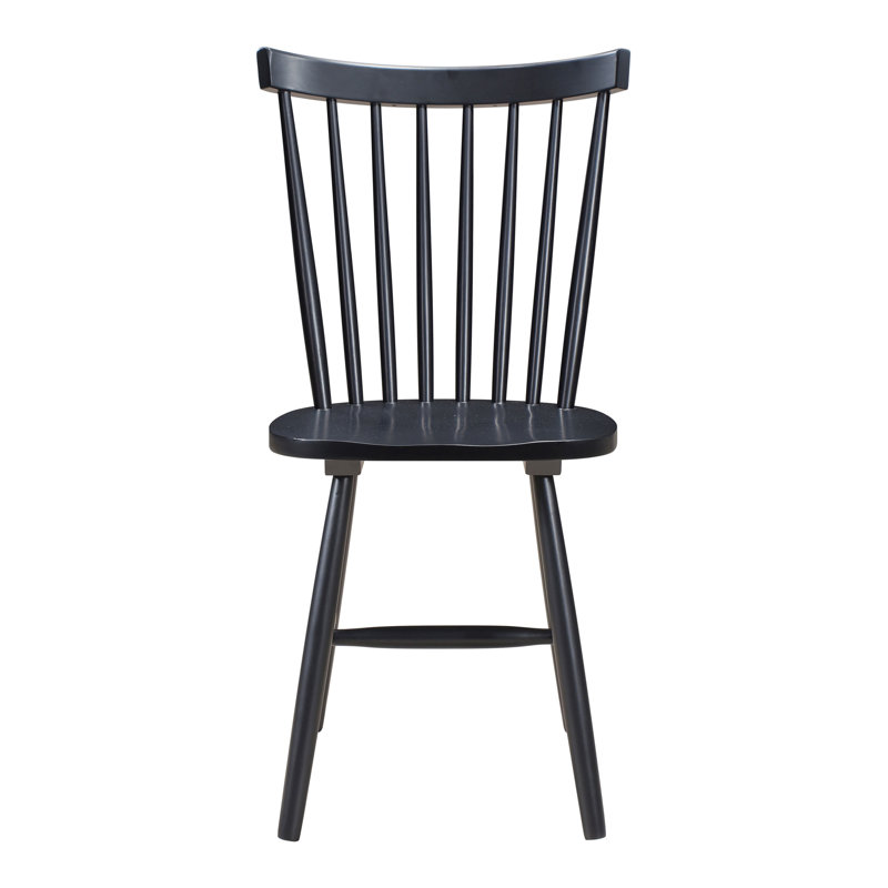 Sindelar Black Windsor Back Side Chairs (Set of 2)