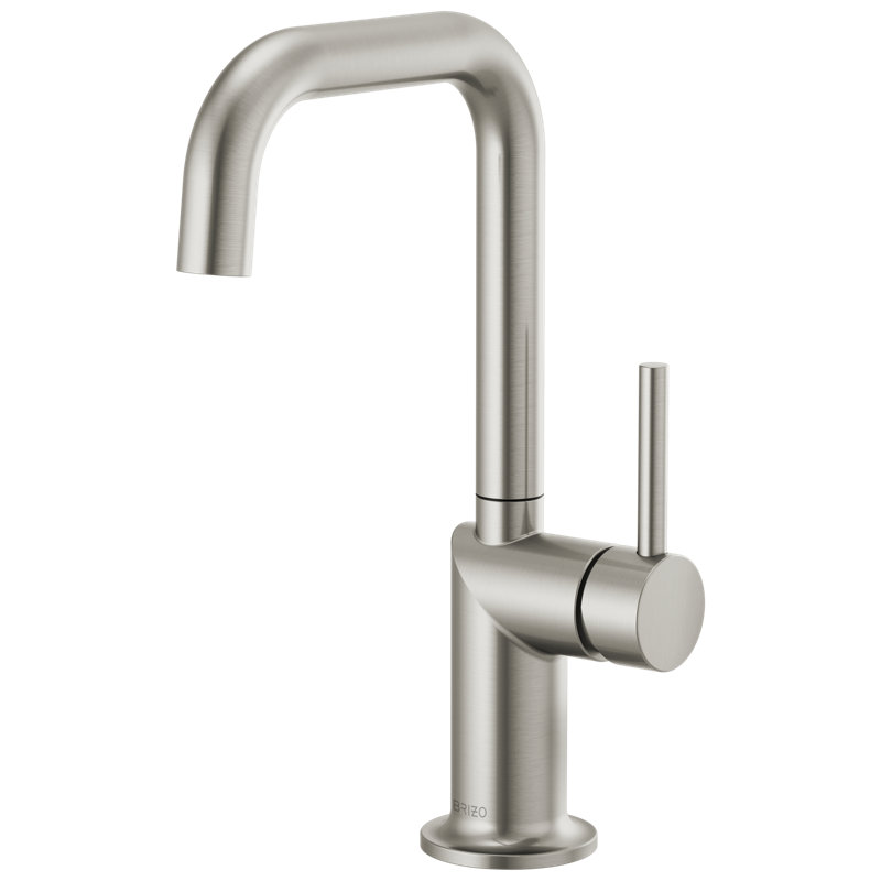 Odin® Bar Faucet with Square Spout, Lever, Stainless