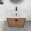 Meuble-lavabo simple 30 po avec plateau Detavious