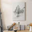 Scénario Scribble II - impression sur toile tendue-1334876885