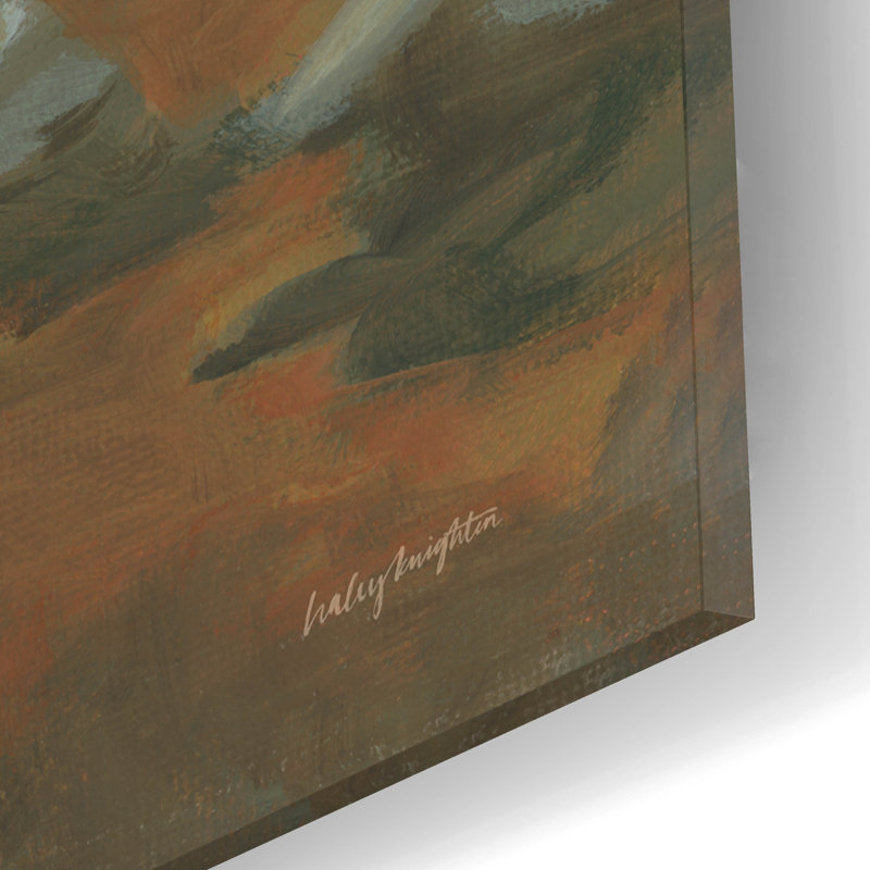 'Mccormick Ridge' by Haley Knighten Acrylic Glass Wall Art, 12" H x 16" W x 0.13" D