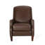 PU Leather Recliner Chair with Rivets, Comfortable Recliner for Living Room-511138527
