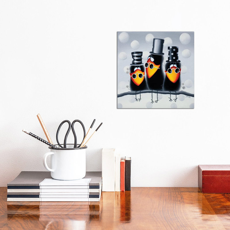 The Family by Gabriela Elgaafary - Wrapped Canvas Print, 30.48cm H x 30.48cm W x 1.905cm D